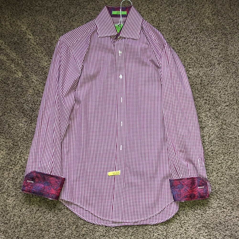Bristol & Bull fitted button down. Just like new!! Size 14-14.5/ 32/33
